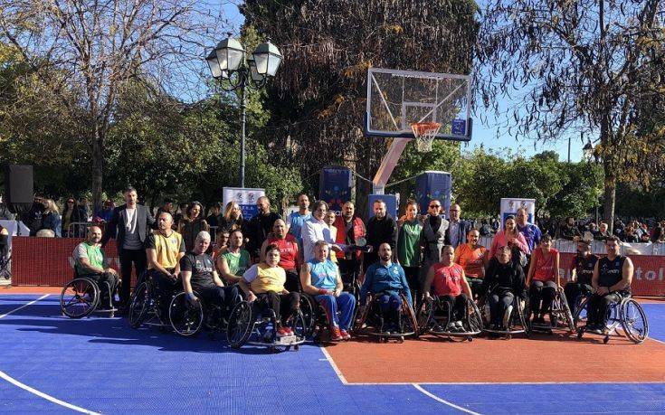 3ο Ηοpe Streetball: Η μεγάλη γιορτή του μπάσκετ με αμαξίδιο στην πλατεία Συντάγματος με τον ΟΠΑΠ