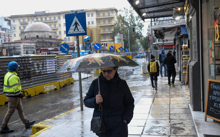 Κακοκαιρία Διδώ: Κλειστοί δρόμοι στη Χαλκιδική &#8211; Αντιολισθητικές αλυσίδες στην Ημαθία