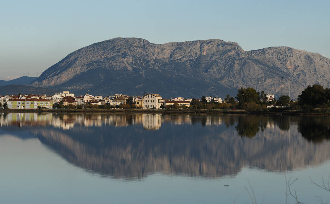 Υπέροχες εικόνες στη λιμνοθάλασσα του Μεσολογγίου