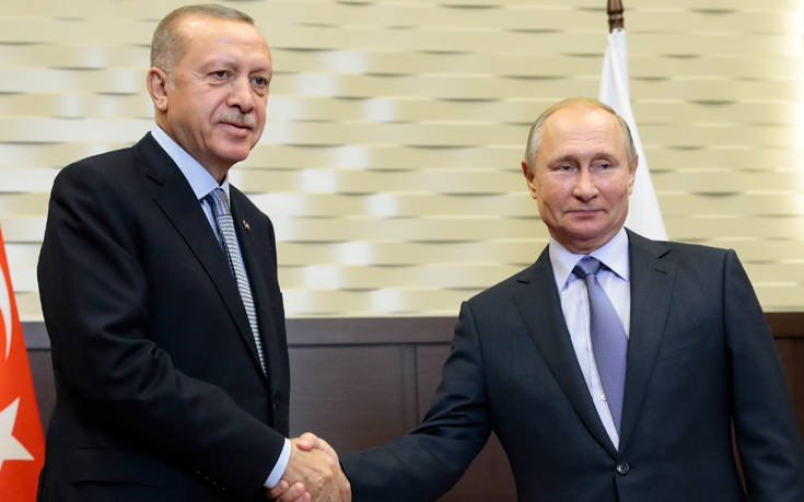Στην ατζέντα των επικείμενων επαφών Πούτιν και Ερντογάν το θέμα της Λιβύης