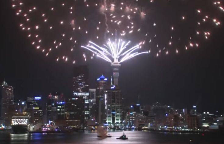 Πρωτοχρονιά 2020: Η Νέα Ζηλανδία υποδέχθηκε τη νέα χρονιά με πυροτεχνήματα