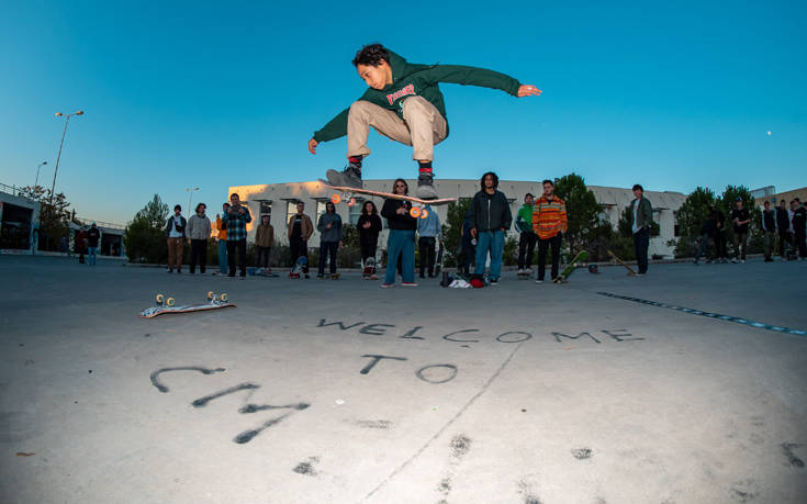 Διεθνούς φήμης skaters στο DC Team Session