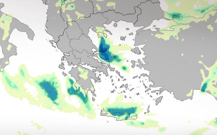 Κακοκαιρία Ζηνοβία: Η εξέλιξή της σε χάρτες, πώς θα επηρεαστεί η Αττική