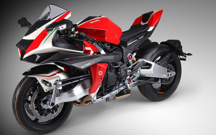 Δείτε την Bimota H2 Tesi των 300 αλόγων να κυλά μαγικά πάνω στην άσφαλτο