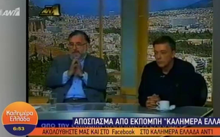 Θάνος και Ανδρέας Μικρούτσικος: Η σπάνια τηλεοπτική τους συνάντηση