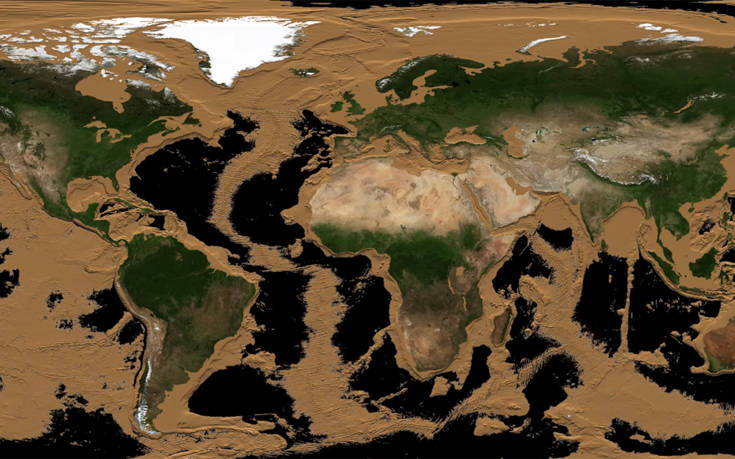 Δείτε πώς θα γίνει η Γη αν εξαφανιστεί όλο το νερό