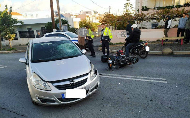 Σοβαρό τροχαίο με το καλημέρα στα Χανιά, ένας τραυματίας