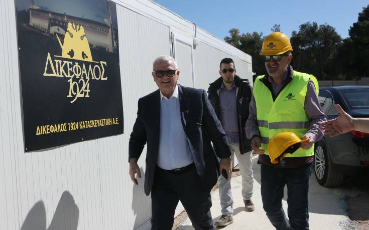 Επίσκεψη Μελισσανίδη στη σκεπαστή «Αγιά Σοφιά»
