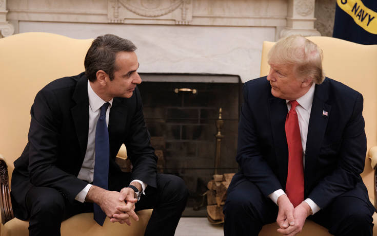 Το θετικό κλίμα ανάμεσα σε Τραμπ – Μητσοτάκη σχολιάζει το Bloomberg