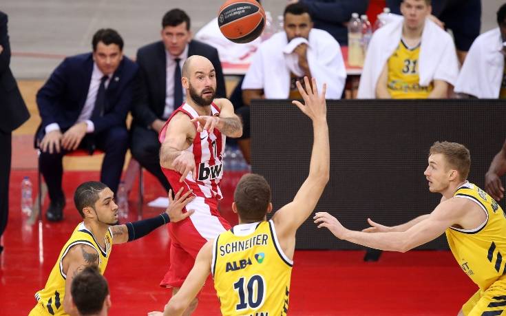 Euroleague: Η Άλμπα χάλασε την πρεμιέρα του Μπαρτζώκα στον Ολυμπιακό