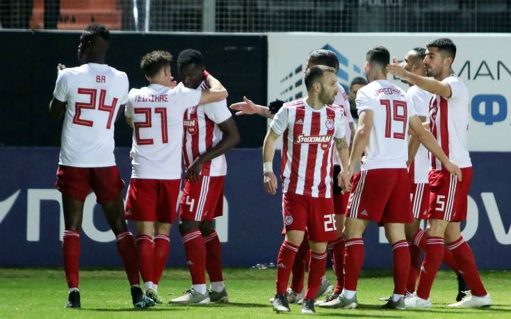 Super League 1: Πέρασε από το Ηράκλειο ο πρωτοπόρος Ολυμπιακός