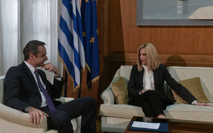 Τηλεφωνική επικοινωνία Μητσοτάκη – Γεννηματά για τα ελληνοτουρκικά