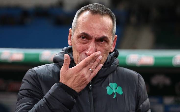 Δάκρυσε ο Γιώργος Δώνης: Οι εικόνες με το ξέσπασμα του προπονητή του Παναθηναϊκού