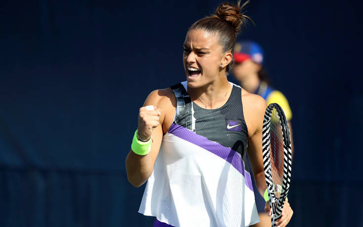 Η Σάκκαρη προκρίθηκε στον 3ο γύρο του US Open