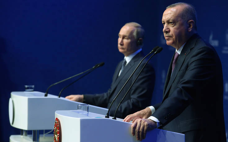Ερντογάν και Πούτιν ζητούν κατάπαυση του πυρός στη Λιβύη