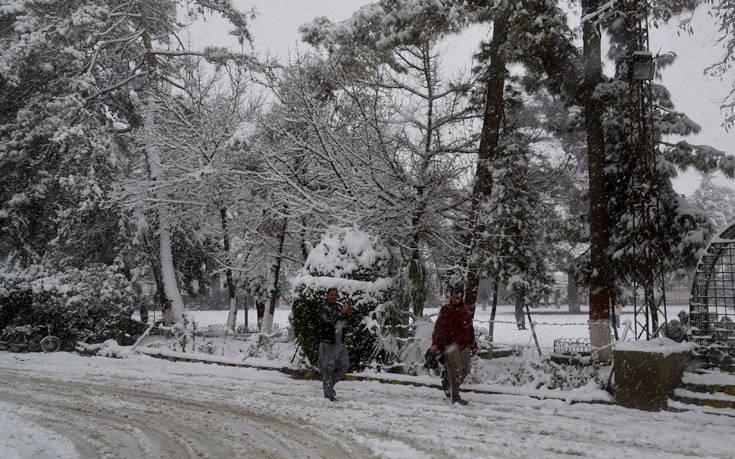 Τι γίνεται με το χιόνι στην Ελλάδα φέτος – Η έκταση της χιονοκάλυψης σε χάρτη