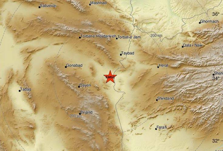 Σεισμός στο Ιράν: Μικρής έκτασης ζημιές στα βορειοανατολικά