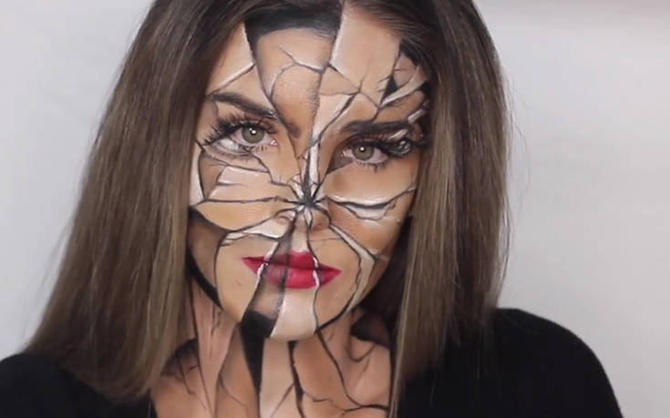 Φτιάχνοντας&#8230; ένα ραγισμένο πρόσωπο