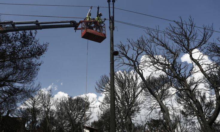 Αποκαταστάθηκε η ηλεκτροδότηση σε Άνδρο και Τήνο