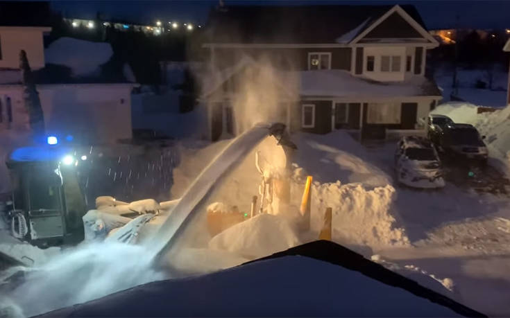 Έτσι αντιμετωπίζεται το πολύ χιόνι