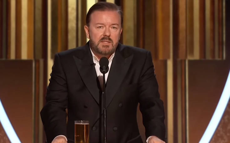 Χρυσές Σφαίρες 2020: Η ομιλία του Ricky Gervais και η προτροπή στους ηθοποιούς να πάνε να γ@@@@