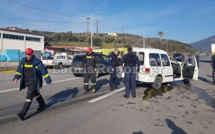 Τροχαίο σε σημείο «καρμανιόλα» στη Λαμία