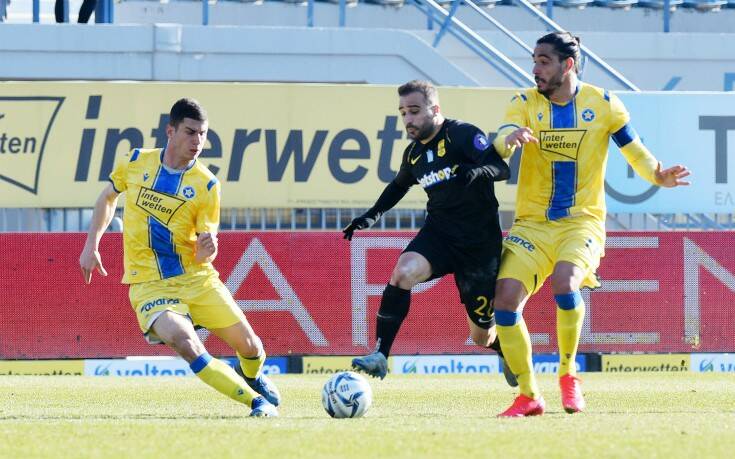 Super League 1: Κόλλησε στην Τρίπολη ο Άρης, 1-1 με τον Αστέρα