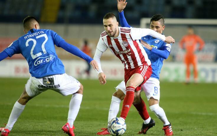 Αγχωτική νίκη ο Ολυμπιακός, 1-0 τον Ατρόμητο στο Περιστέρι