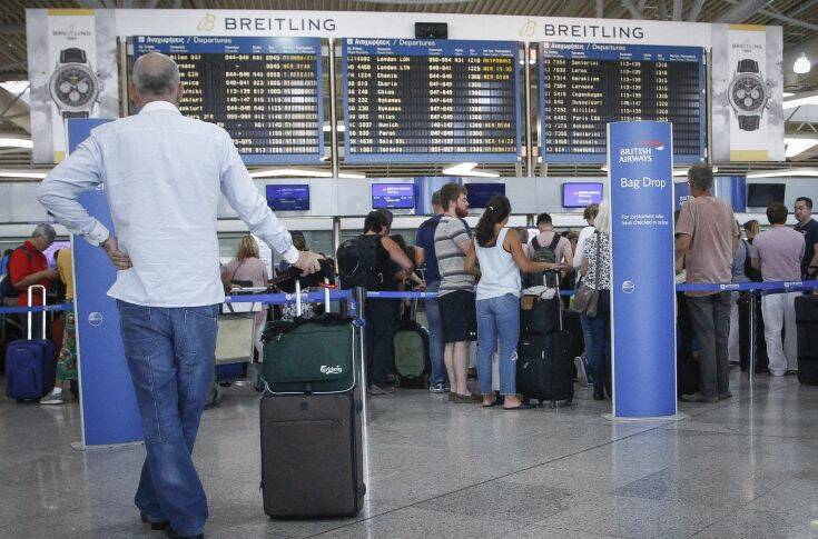 Τουρισμός: Αύξηση 146.8% στις πτήσεις εξωτερικού τον Ιούλιο