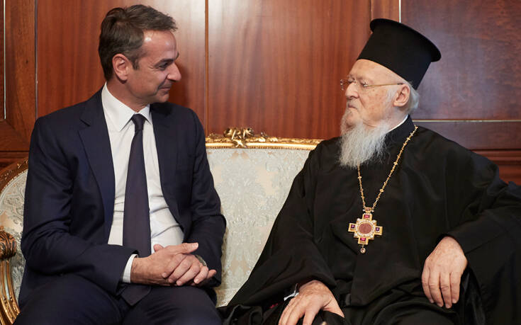 Συνάντηση Μητσοτάκη – Βαρθολομαίου στο Άμπου Ντάμπι