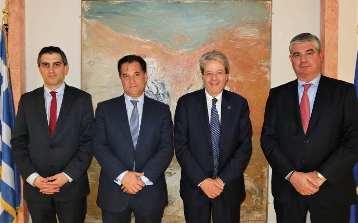 Συνάντηση Γεωργιάδη – Τζεντιλόνι για τις επενδύσεις
