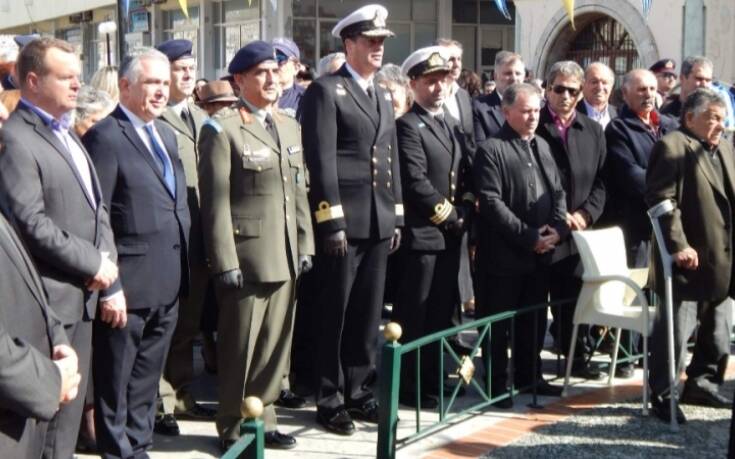 Τελετή μνήμης στην Κάλυμνο για τους πεσόντες αξιωματικούς στα Ιμία