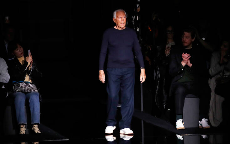Giorgio Armani: Αντιδράσεις για τη δήλωσή του ότι «οι σχεδιαστές μόδας βιάζουν τις γυναίκες»