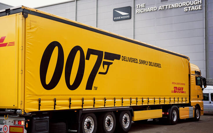 Η DHL στα «backstage» της 25ης ταινίας του James Bond