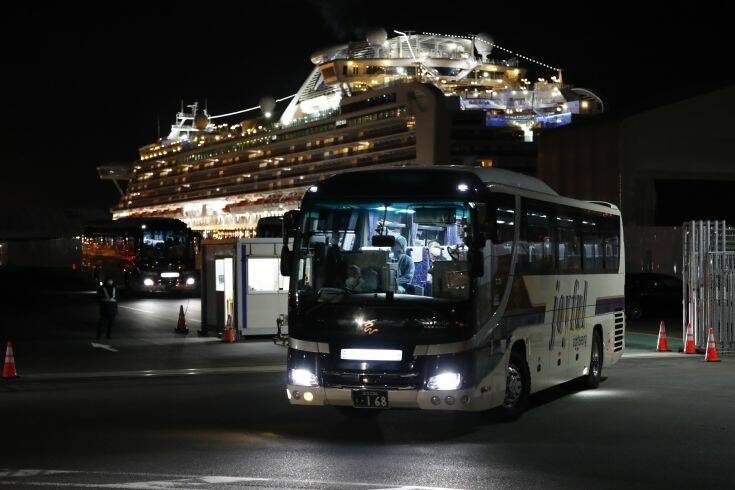 Κορονοϊός στην Ιαπωνία: Επιβάτες που αποβιβάστηκαν από το Diamond Princess παρουσίασαν συμπτώματα