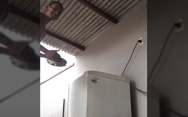 Έκανε το πλυντήριο ρούχων&#8230; μουσικό όργανο