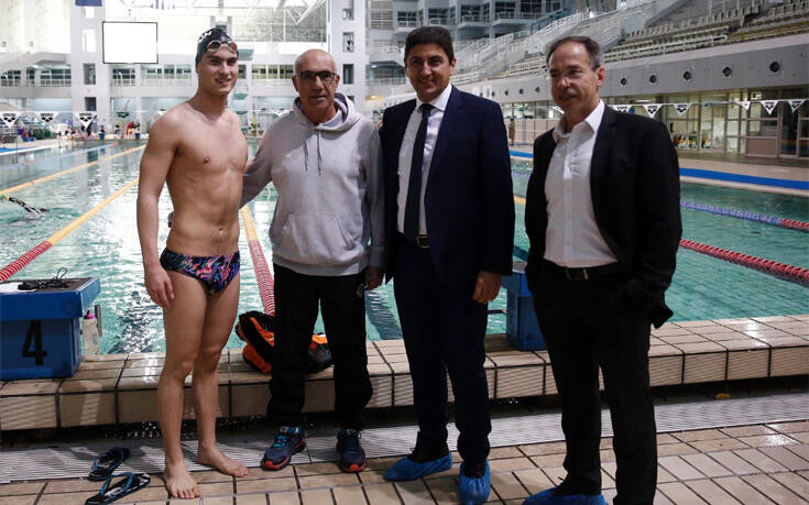 Στο πρόγραμμα εκμάθησης κολύμβησης για Δημοτικά σχολεία ο Υφυπουργός Αθλητισμού, η Υφυπουργός Παιδείας και ο ΓΓΑ