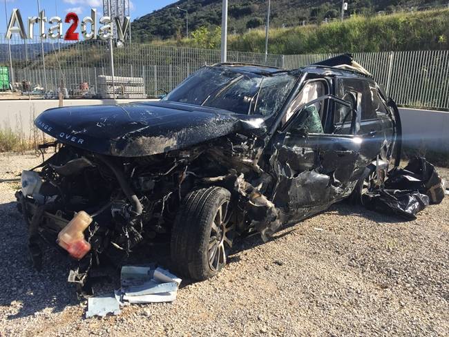 Σοβαρό τροχαίο για γνωστό επιχειρηματία στην Ιόνια Οδό