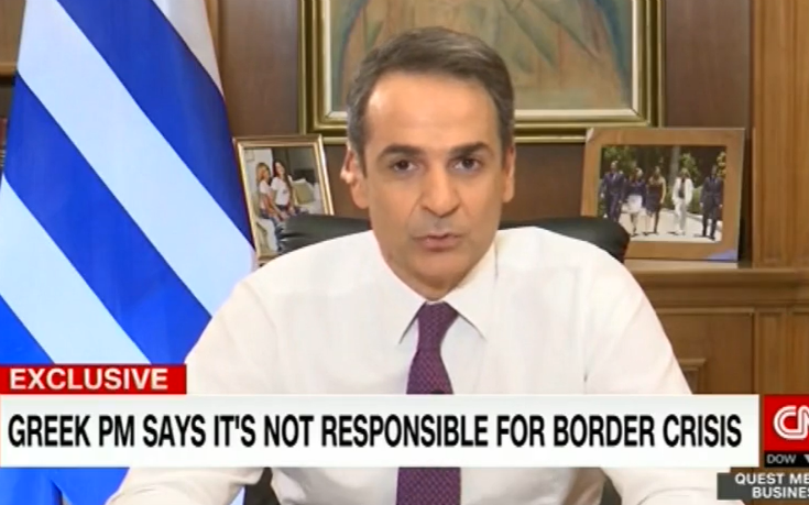 Μητσοτάκης στο CNN: Η συμφωνία Ε.Ε.-Τουρκίας είναι νεκρή