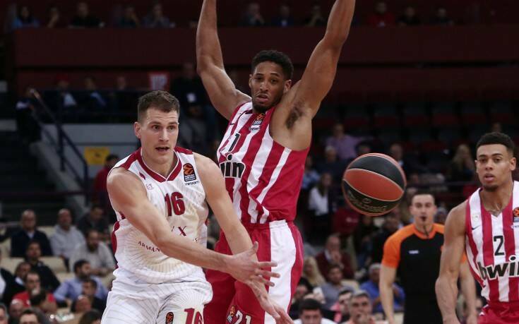 Euroleague: Στο Βερολίνο το Αρμάνι Μιλάνο – Ολυμπιακός, στις 13 Μαρτίου
