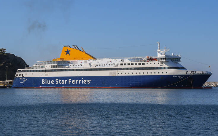 Απέπλευσε από το λιμάνι της Λήμνου, το «Blue Star Μύκονος» &#8211; Το πλοίο δεν θα επιβιβάσει άλλους επιβάτες