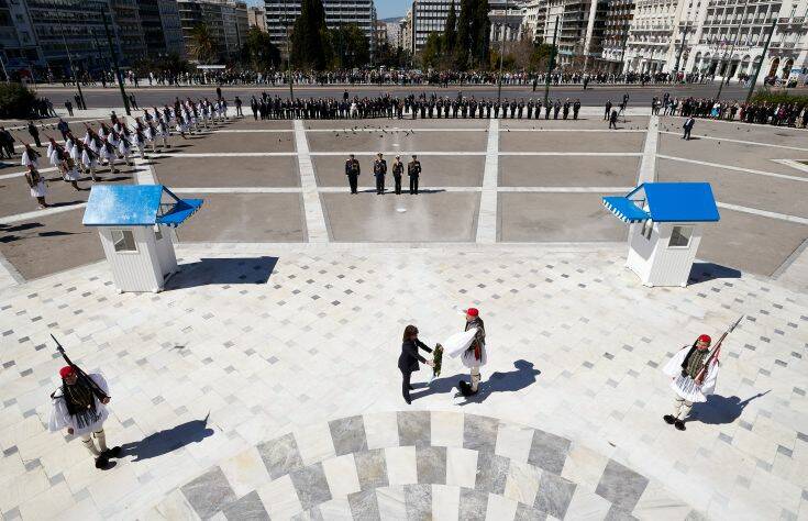 H Κατερίνα Σακελλαροπούλου θα καταθέσει στεφάνι στο μνημείο του Άγνωστου Στρατιώτη για την 25η Μαρτίου