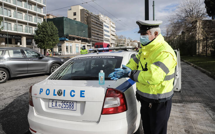 Απαγόρευση κυκλοφορίας: 1.916 πρόστιμα σε… απείθαρχους σε όλη τη χώρα την Τετάρτη