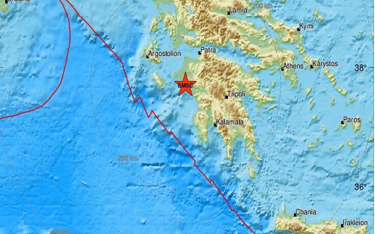 Σεισμός τώρα κοντά στον Πύργο