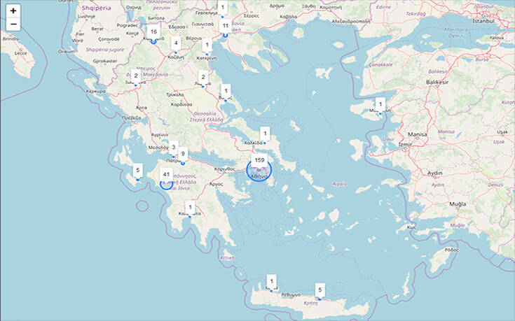Ο κορονοϊός στην Ελλάδα από λεπτό σε λεπτό &#8211; Αυξήθηκαν κρούσματα και θάνατοι