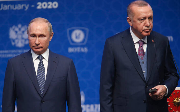 «Παράπονο» Πούτιν σε Ερντογάν για τη χρήση τουρκικών drones από την Ουκρανία