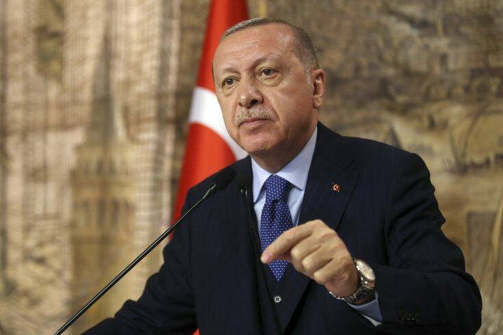 Ερντογάν: Καμία παραχώρηση στα συμφέροντα της Τουρκίας στην ανατολική Μεσόγειο