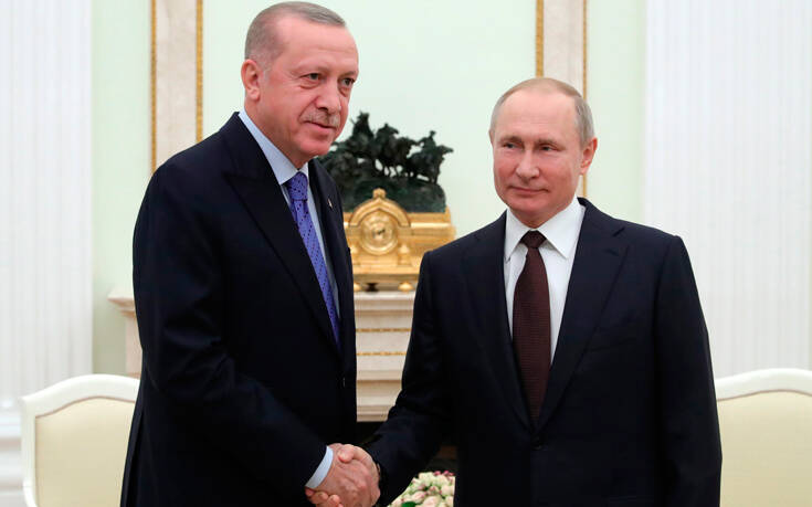 Μόσχα: Ξεκίνησε η συνάντηση Πούτιν-Ερντογάν για την Ιντλίμπ της Συρίας