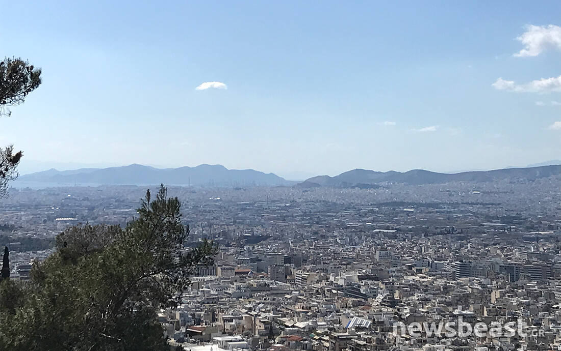 Το μοναδικό θετικό του κορονοϊού &#8211; Εξαφανίστηκε το νέφος στην Αττική