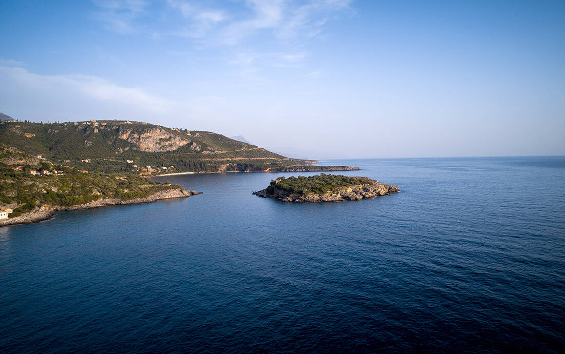 Η υπέροχη Καρδαμύλη από ψηλά